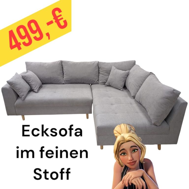 Polinova Ecksofa aus anti-aging Glattleder, Preis: 579 €
