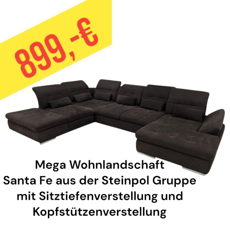 Polinova Ecksofa aus anti-aging Glattleder, Preis: 579 €