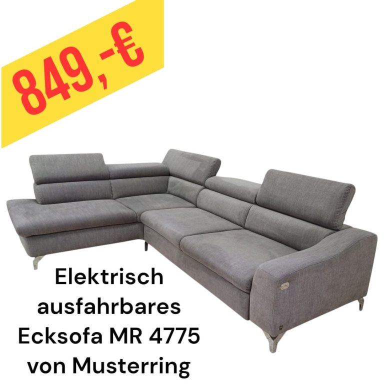 Polinova Ecksofa aus anti-aging Glattleder, Preis: 579 €