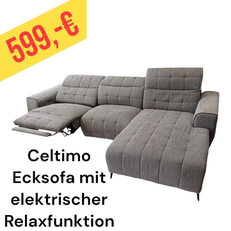 Polinova Ecksofa aus anti-aging Glattleder, Preis: 579 €
