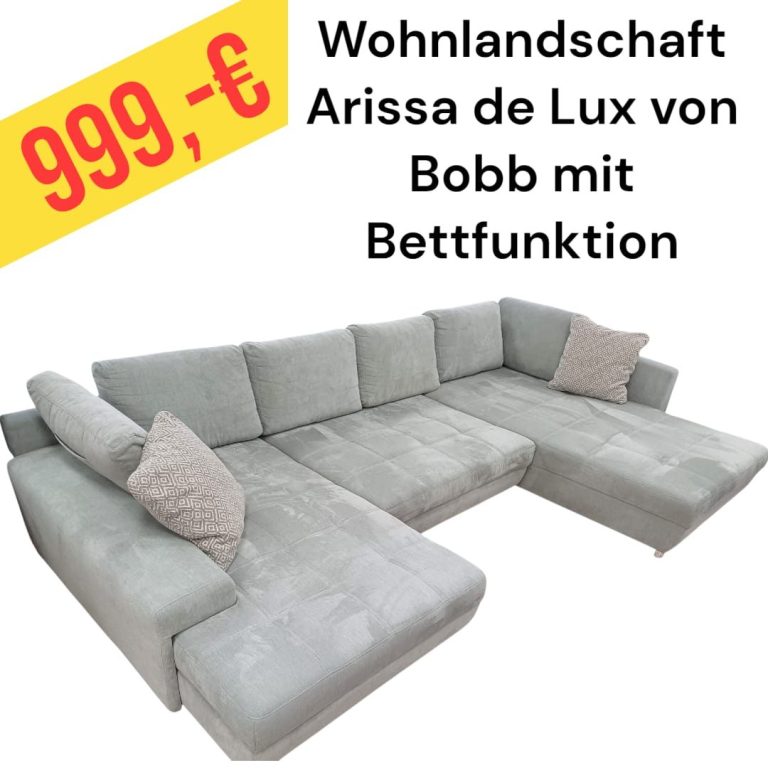 Polinova Ecksofa aus anti-aging Glattleder, Preis: 579 €